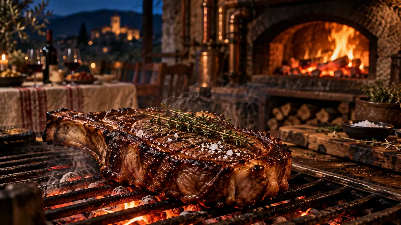 Meilleur restaurant viande Perpignan : côte de bœuf grillée