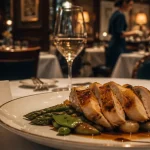 Restaurant chic perpignan : table dressée gastronomique catalane