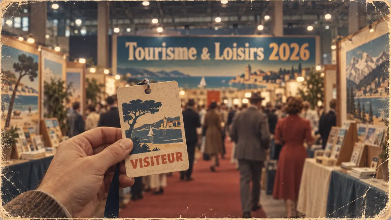 salon du tourisme perpignan 2026 : badge visiteur et stands