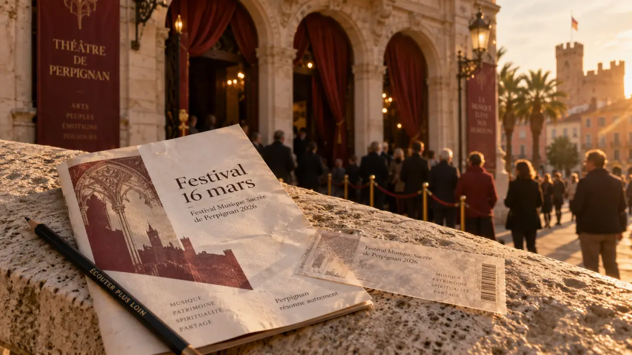 festival musique sacrée perpignan 2026 : programme froissé au soleil
