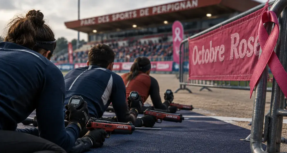 À Perpignan, le Laser-Run d’Octobre Rose réunit 169 participants