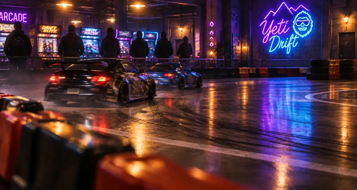 Le Yéti Drift, une piste de drift indoor bientôt à Perpignan